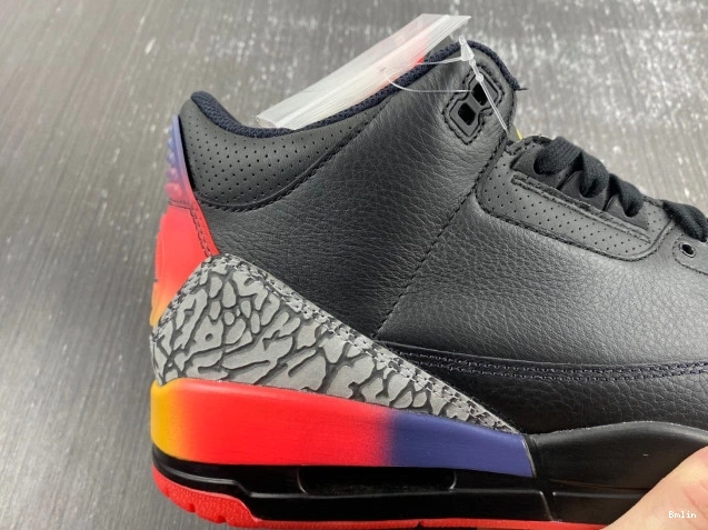 Bmlin Balvin x FN0344-001 J Rio Jordan 3 Air 0701